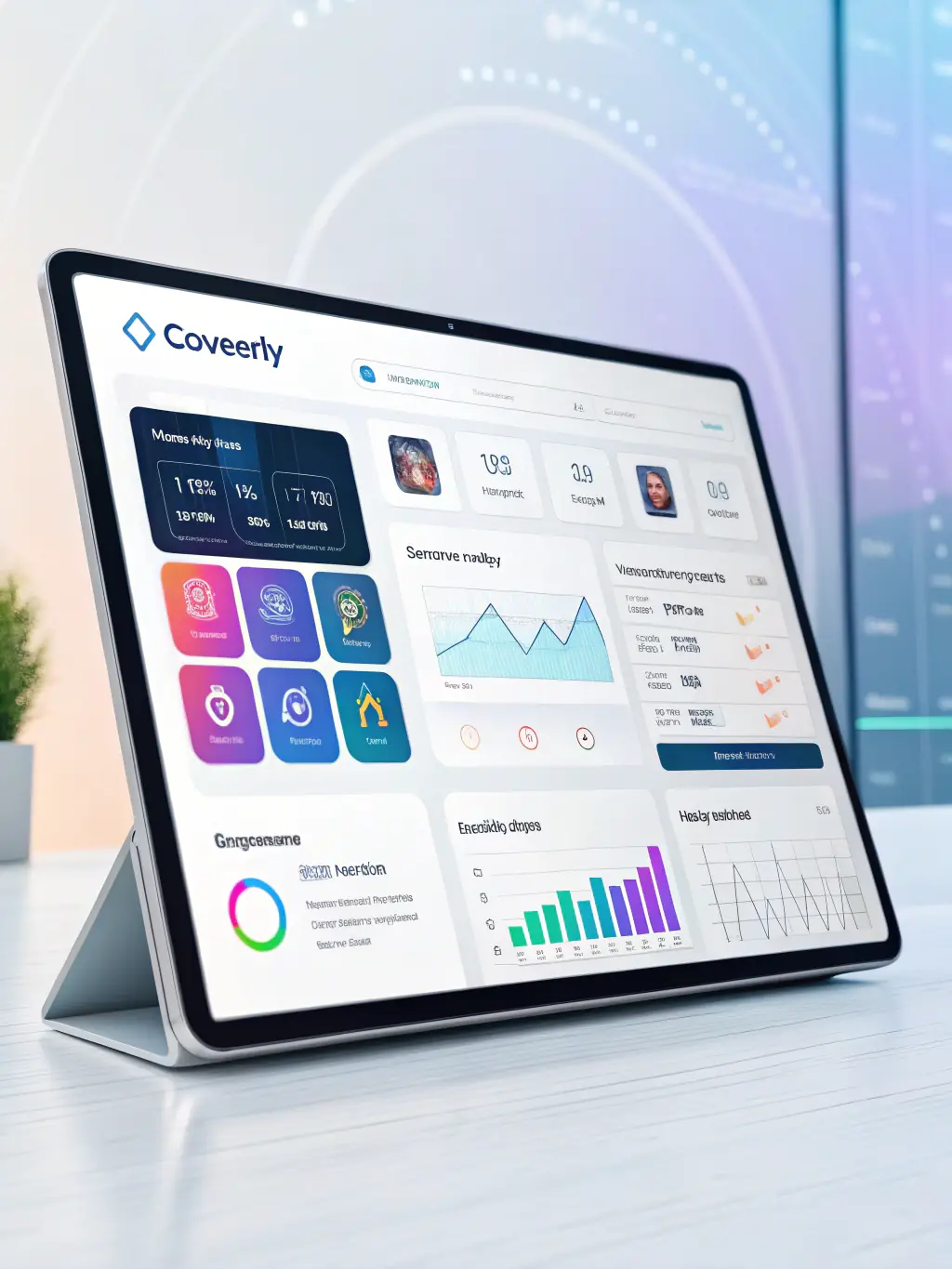 A close-up shot of the Convert4U platform interface, showcasing the automated messaging feature with customizable templates and scheduling options.
